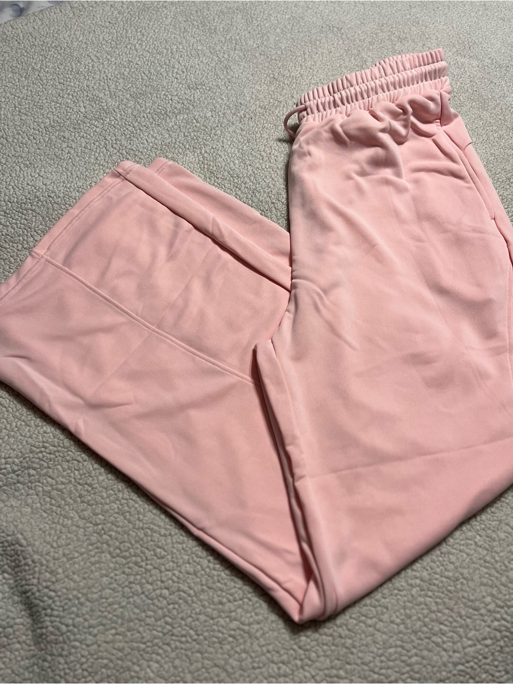 NWT Mmoteepi women’s wide leg athletic Pants with pockets high waisted XL